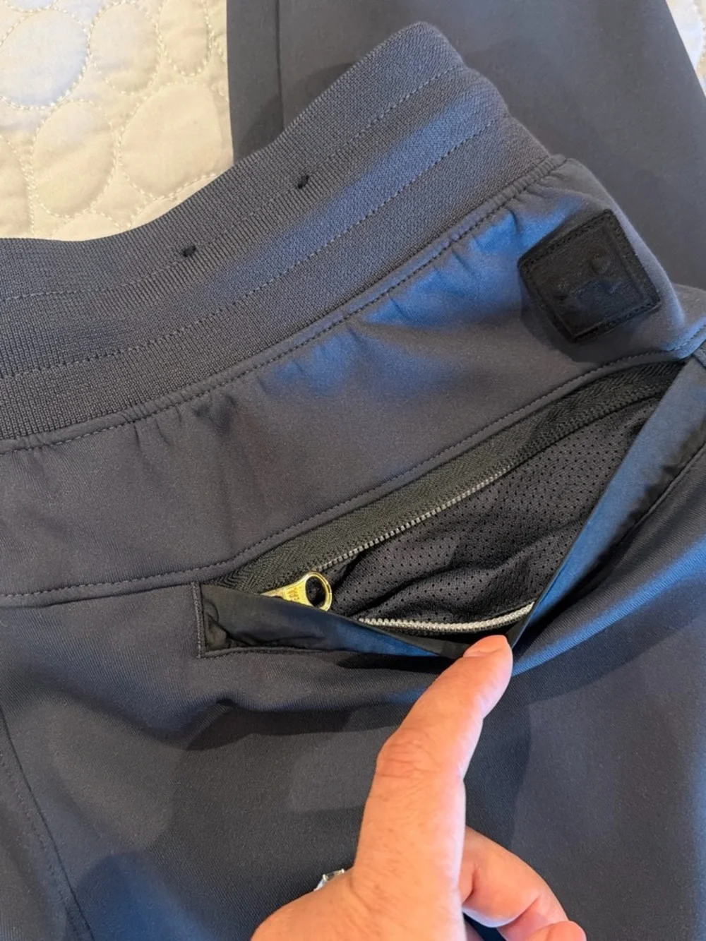 Under Armour Men's Charcoal Gray Joggers with Black Patch Pockets